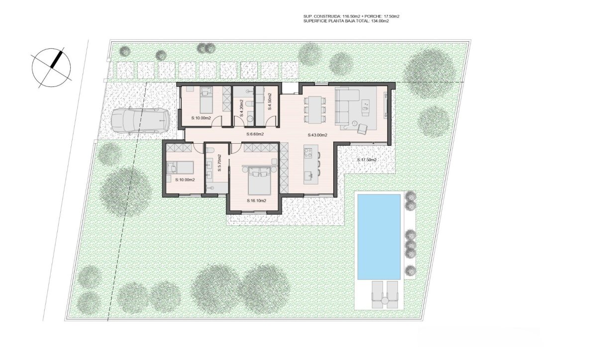 Obra nueva - Villa - Molina De Segura - Urb. La Quinta