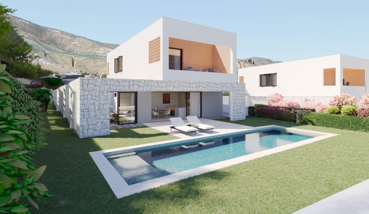 Obra nueva - Villa - Finestrat - Campana Garden