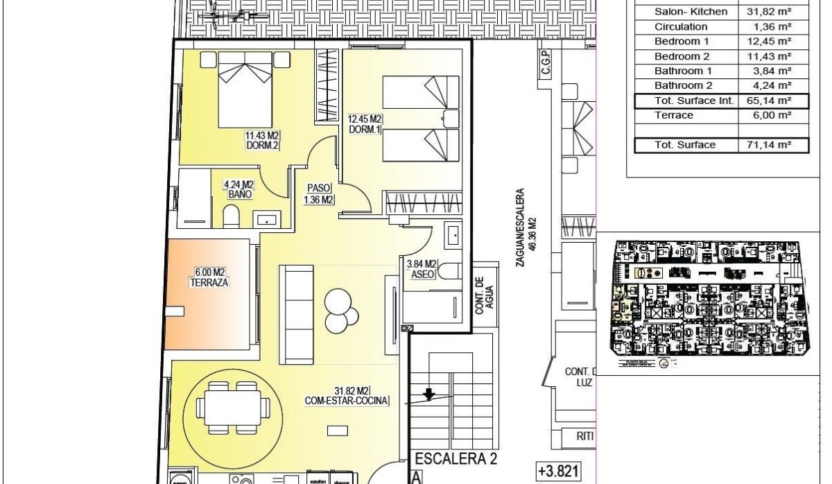 Nouvelle construction - Appartement - San Miguel de Salinas - Pueblo
