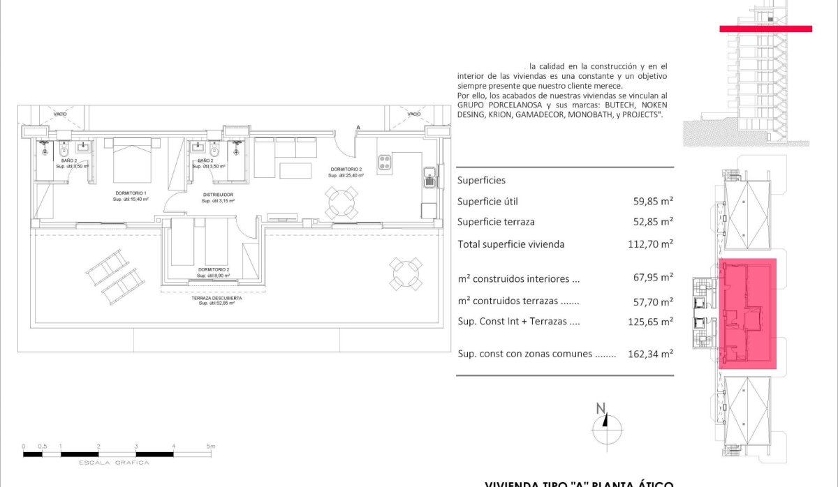 Nouvelle construction - Attique - Villajoyosa - Cala de Finestrat