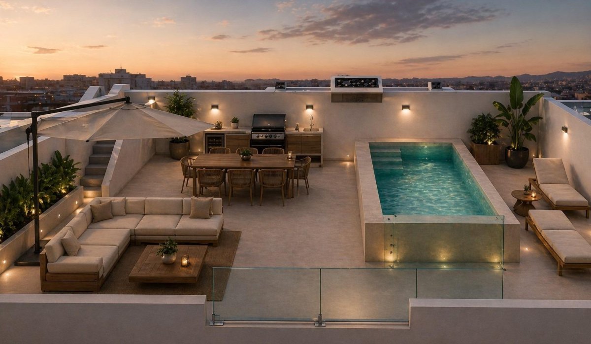 Nouvelle construction - Attique - Villajoyosa - Cala de Finestrat