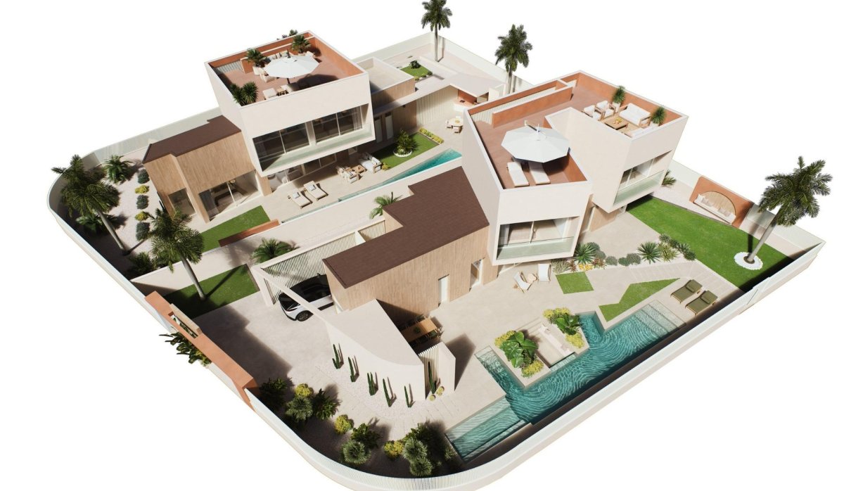 Obra nueva - Villa - Orihuela Costa - Dehesa de campoamor