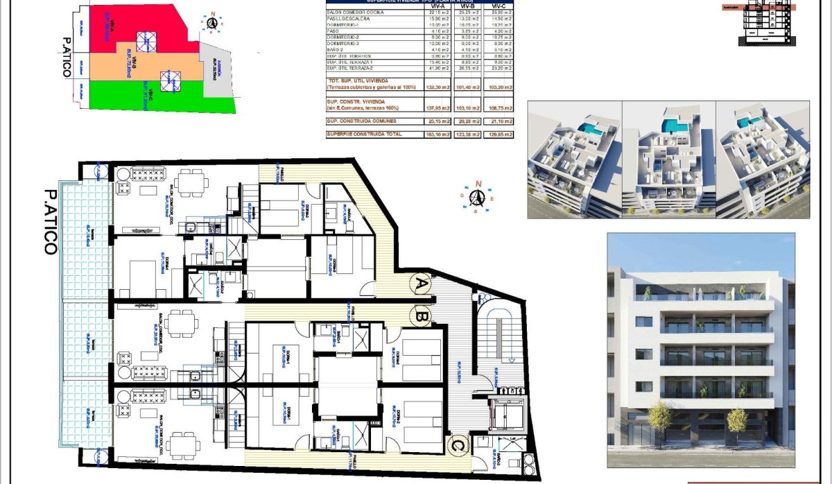 Nouvelle construction - Attique - Torrevieja - Centro