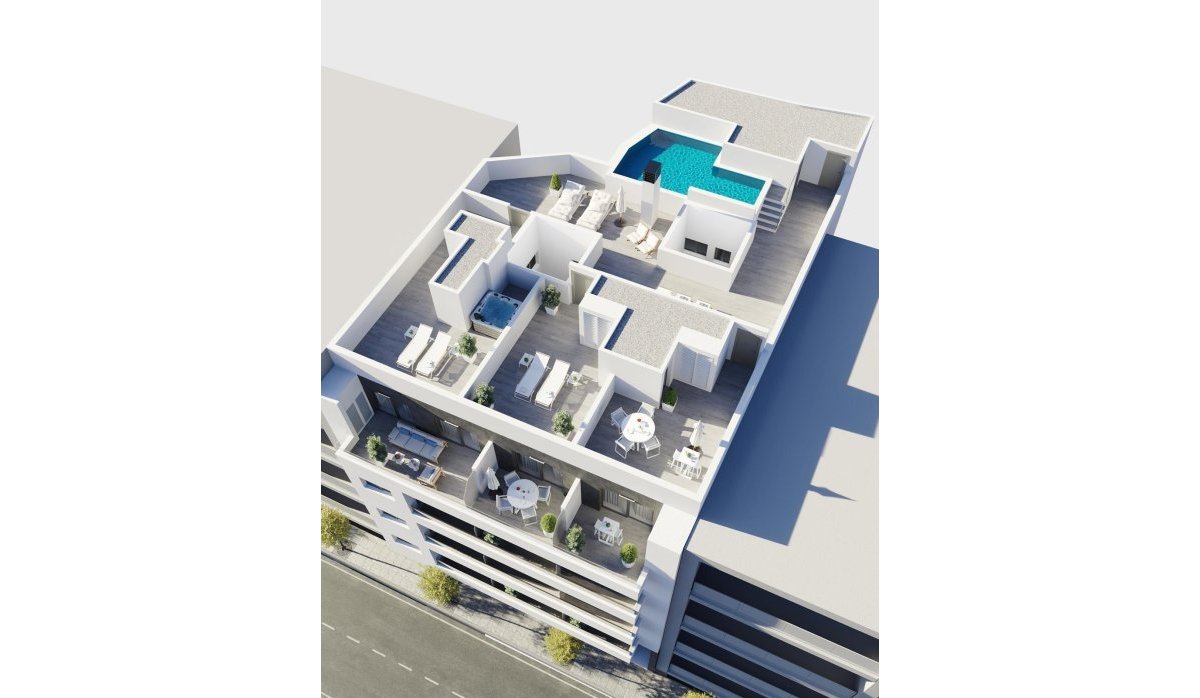 Nouvelle construction - Appartement - Torrevieja - Centro