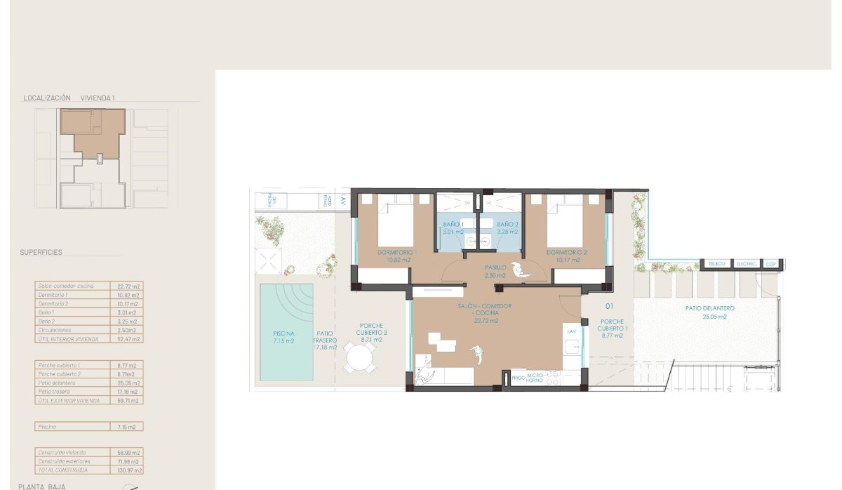 Nouvelle construction - Bungalow - San Pedro del Pinatar - Molino de Chirrete
