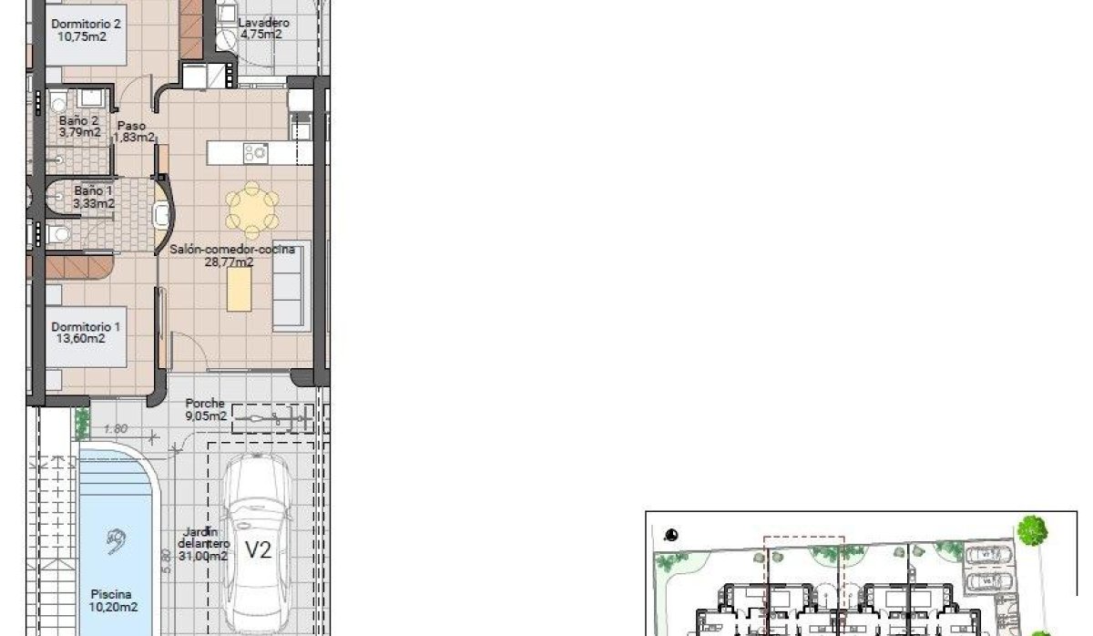 Nouvelle construction - Bungalow - Pilar de la Horadada - pueblo
