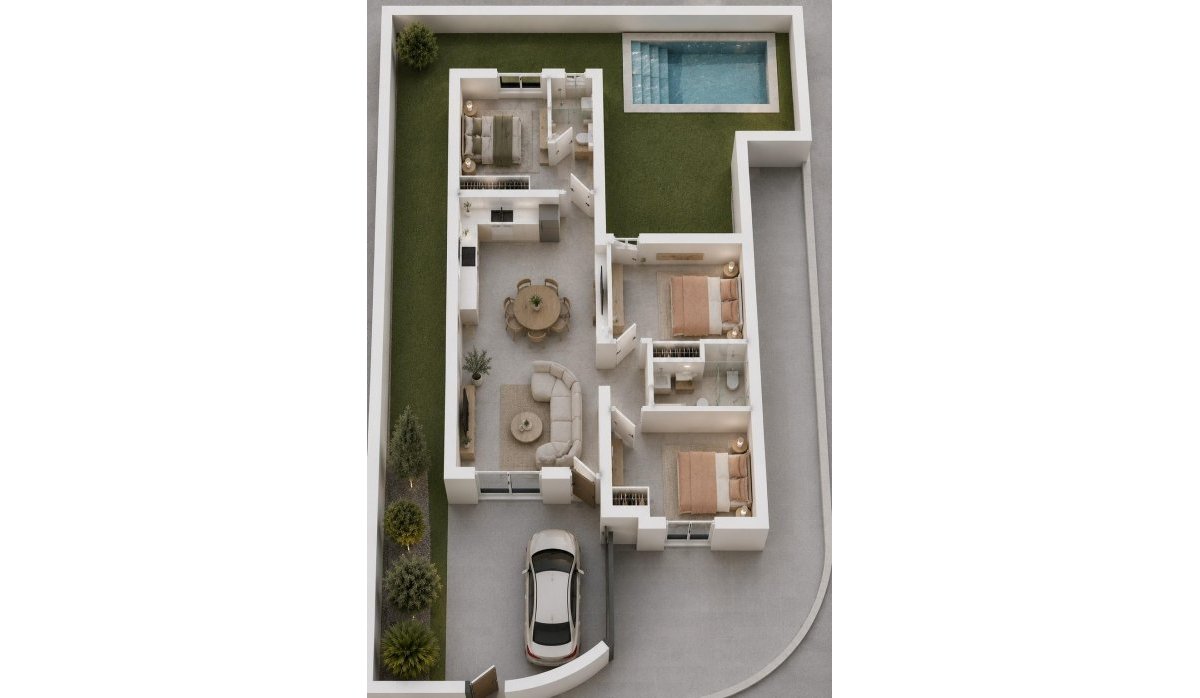 Nouvelle construction - Villa - Mazarron - Country Club