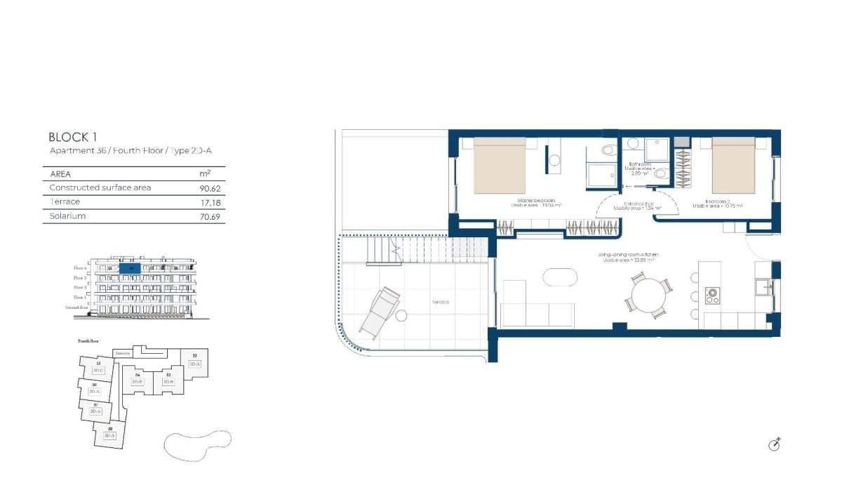 New Build - Penthouse - Baños y Mendigo - El Valle Golf