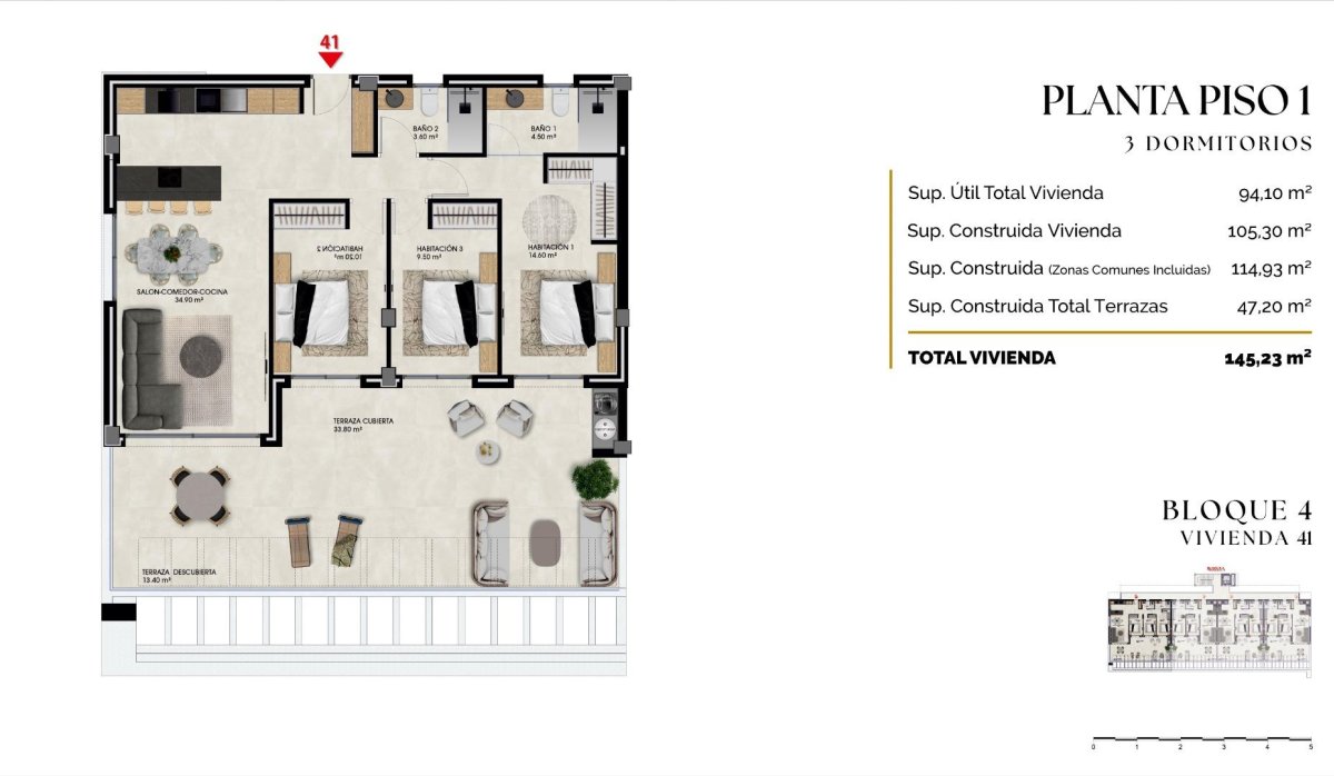 Nouvelle construction - Appartement - Finestrat - Balcón De Finestrat