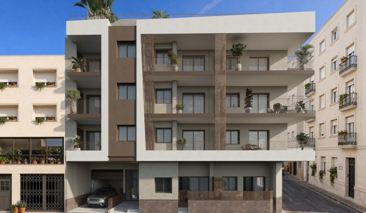Obra nueva - Apartamento / piso - Santa Pola - Centro