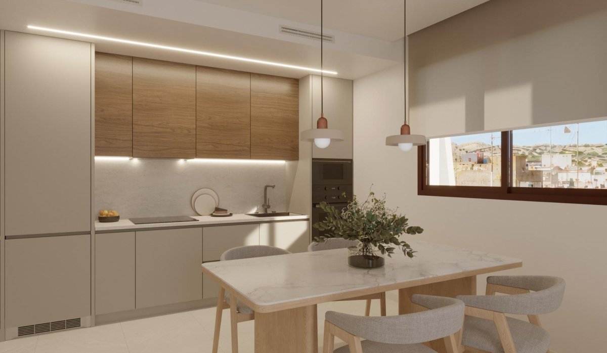 Obra nueva - Apartamento / piso - Santa Pola - Centro