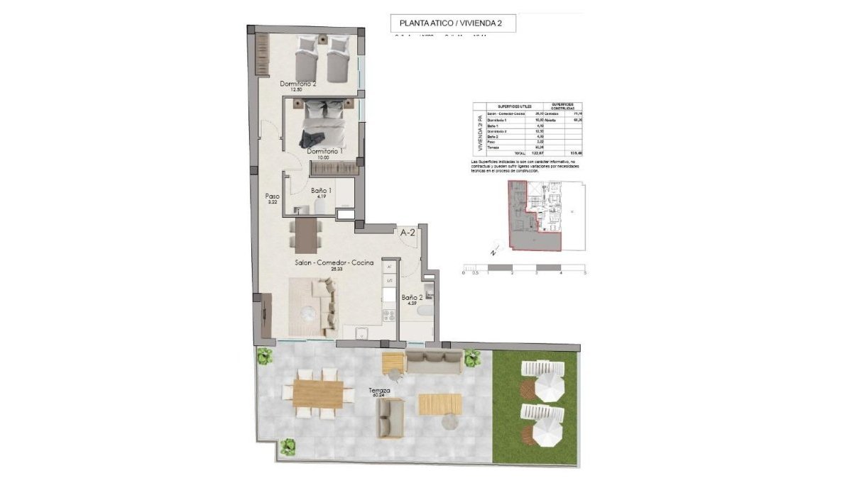 Obra nueva - Ático - Santa Pola - Centro
