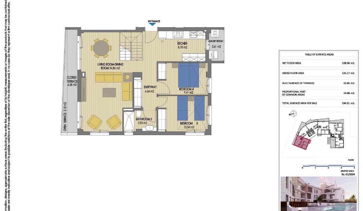 Nouvelle construction - Appartement - Jávea Xàbia - Cala Blanca