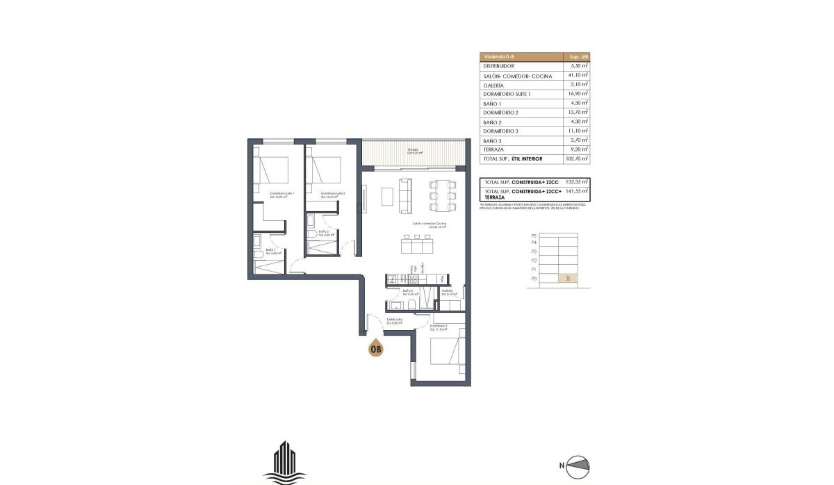 Nouvelle construction - Appartement - Guardamar del Segura - Pueblo
