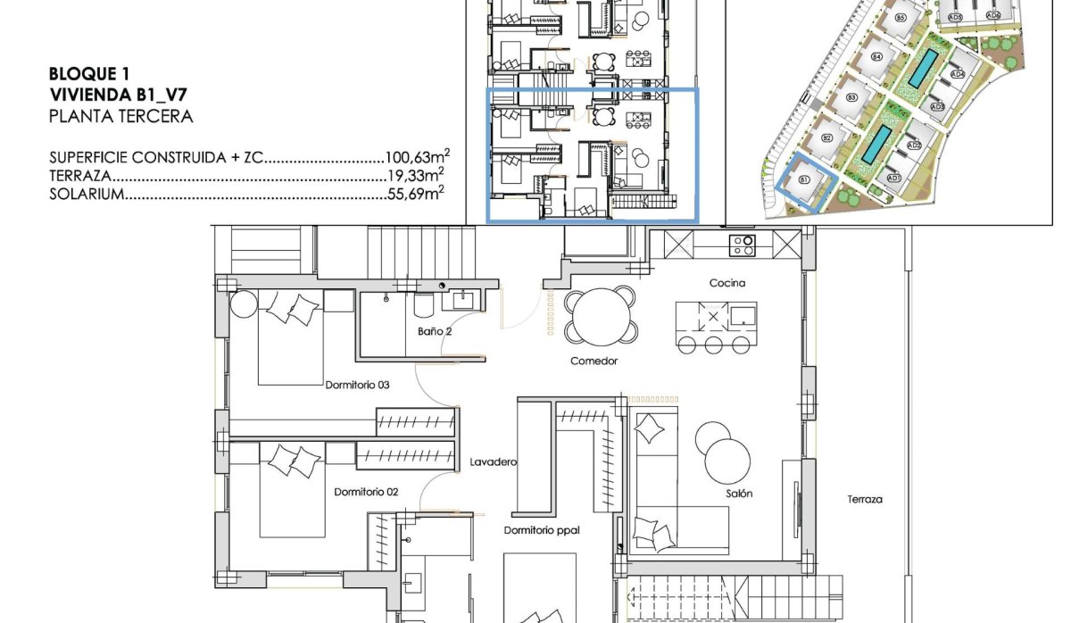 Nouvelle construction - Attique - Torre Pacheco - Santa Rosalia Lake And Life Resort
