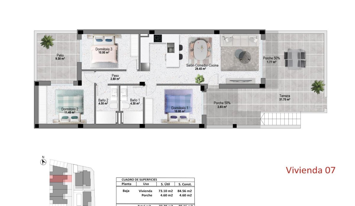 Nouvelle construction - Bungalow - Pilar de la Horadada - pueblo
