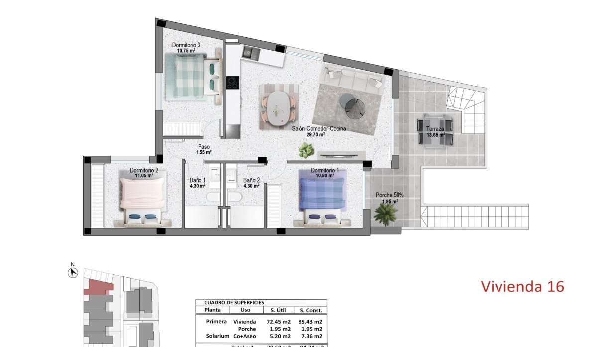 Obra nueva - Bungalow - Pilar de la Horadada - pueblo