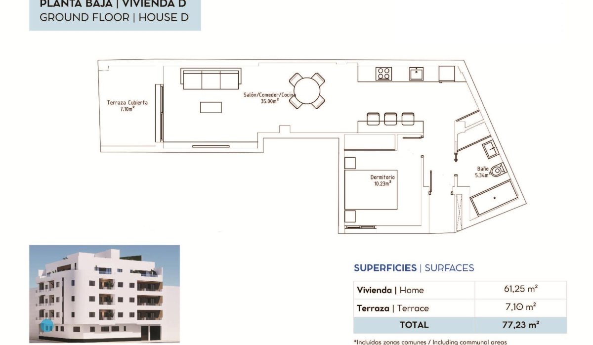 Obra nueva - Apartamento / piso - Torrevieja - pueblo