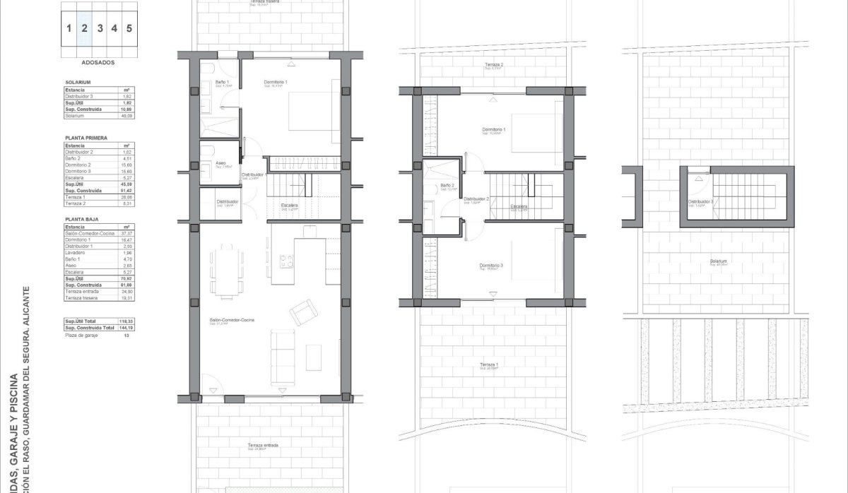 Obra nueva - Villa - Guardamar del Segura - El Raso