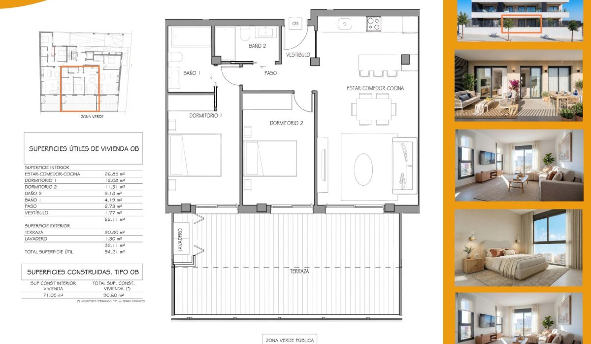 Nouvelle construction - Appartement - Benijofar - Pueblo