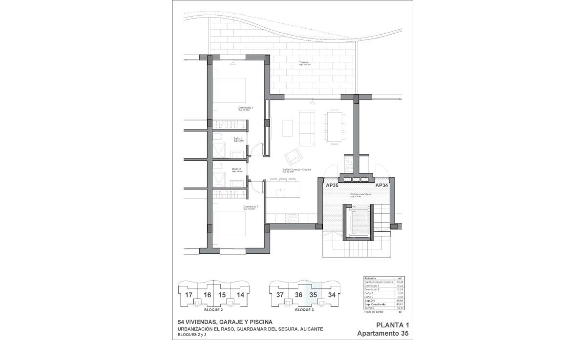 Nouvelle construction - Appartement - Guardamar del Segura - El Raso