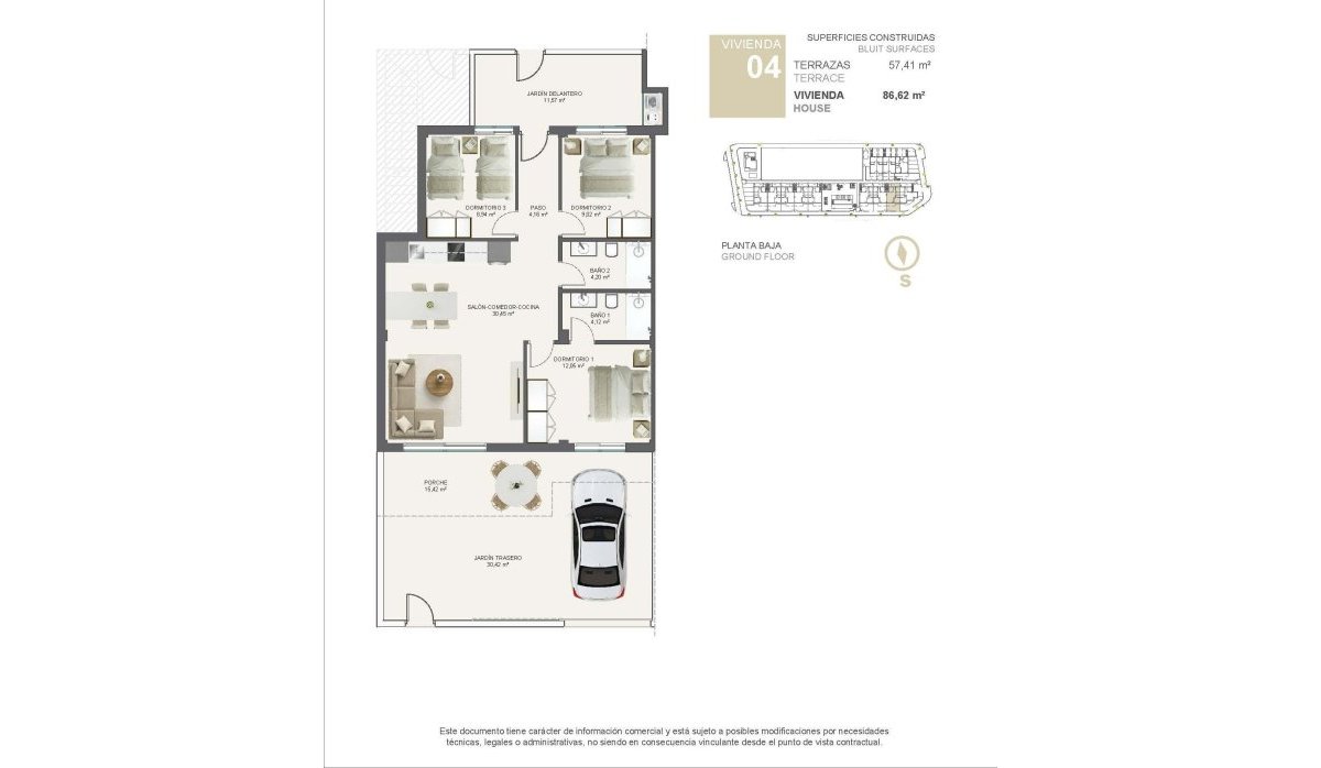 Nouvelle construction - Bungalow - Pilar de la Horadada - Torre De La Horadada