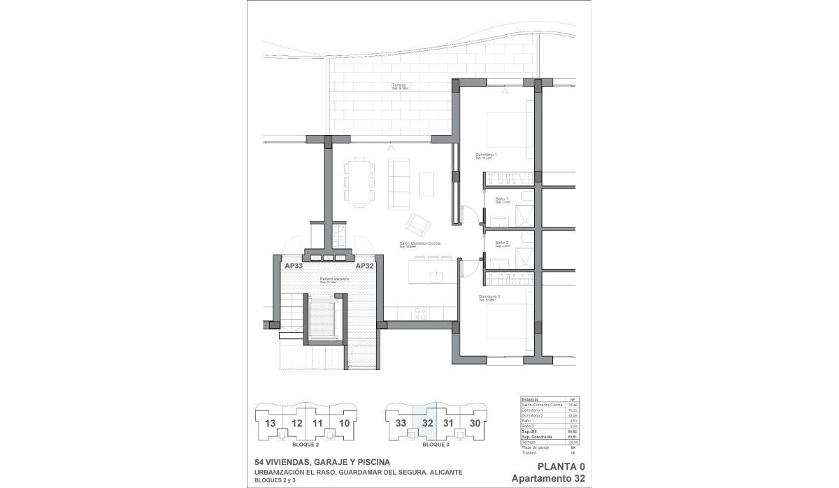 Nouvelle construction - Appartement - Guardamar del Segura - El Raso
