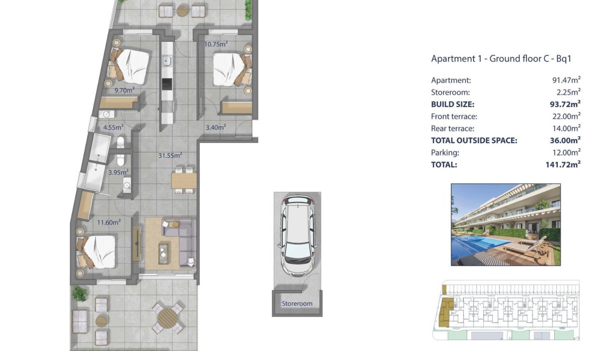 Nouvelle construction - Appartement - Los Alcazares - Los Narejos