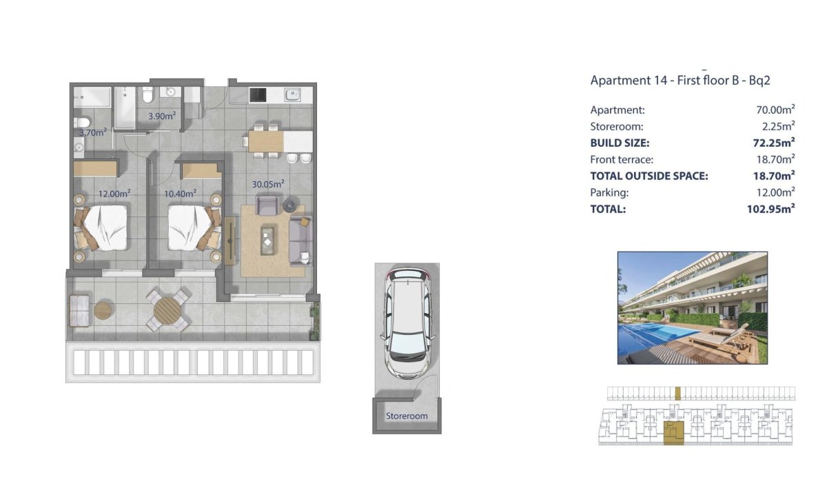 Obra nueva - Apartamento / piso - Los Alcazares - Los Narejos