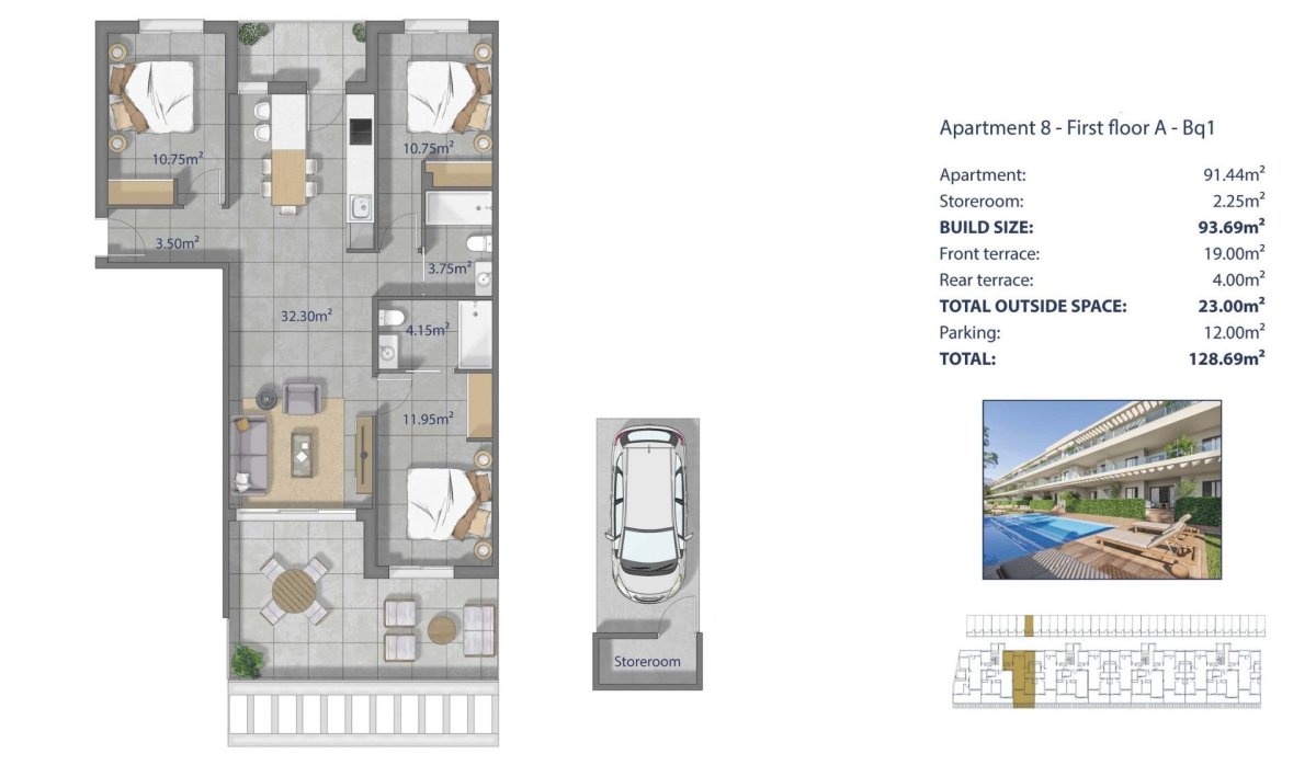 Nouvelle construction - Appartement - Los Alcazares - Los Narejos