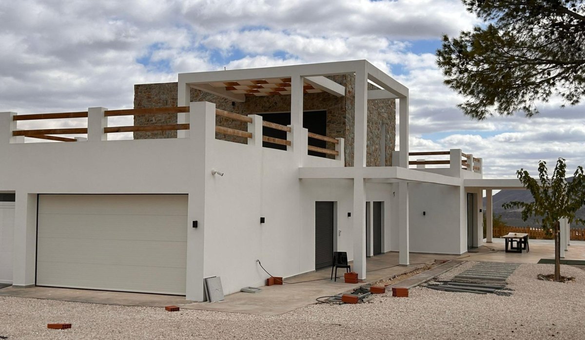 Obra nueva - Villa - Pinoso - Casas Pastor