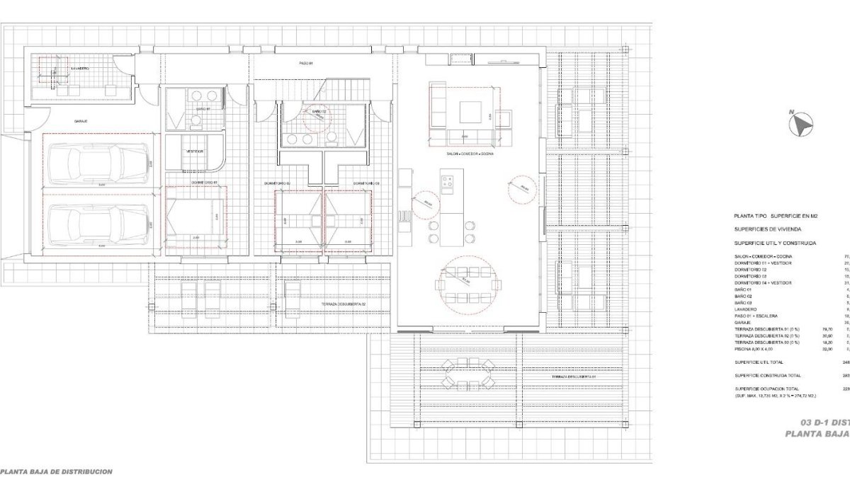 Obra nueva - Villa - Pinoso - Casas Pastor
