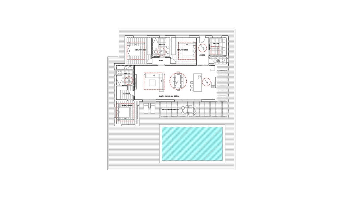 Obra nueva - Villa - Pinoso - Casas Pastor