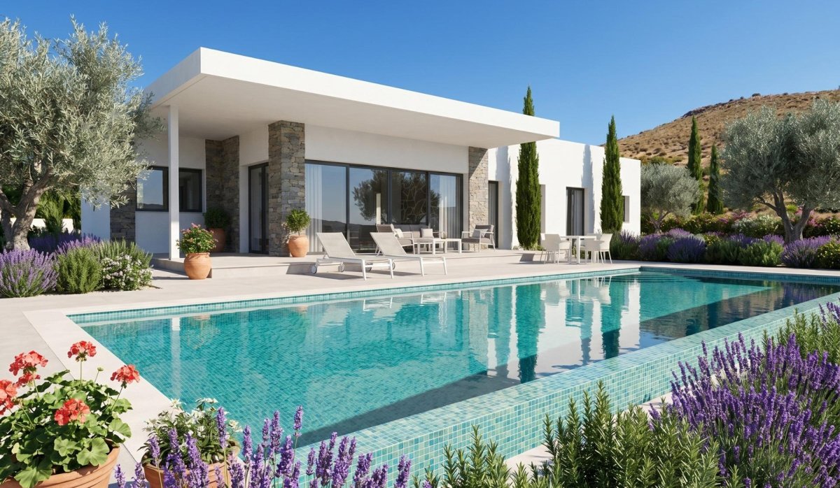 Obra nueva - Villa - Pinoso - Casas Pastor