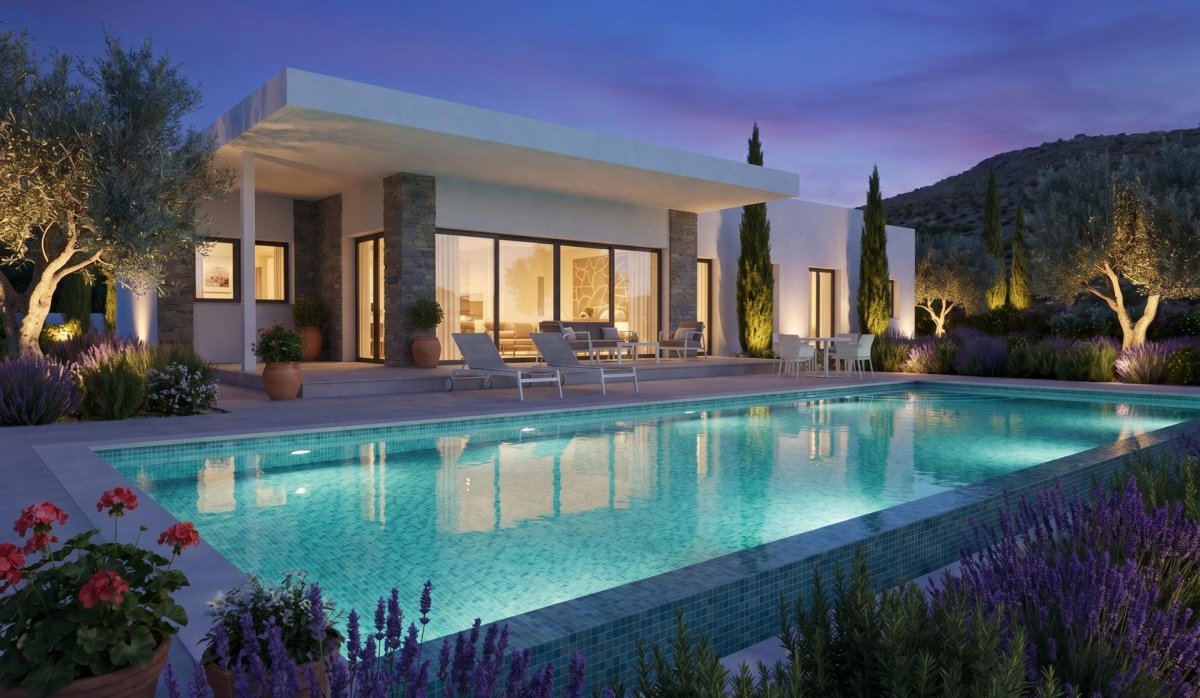 Obra nueva - Villa - Pinoso - Casas Pastor