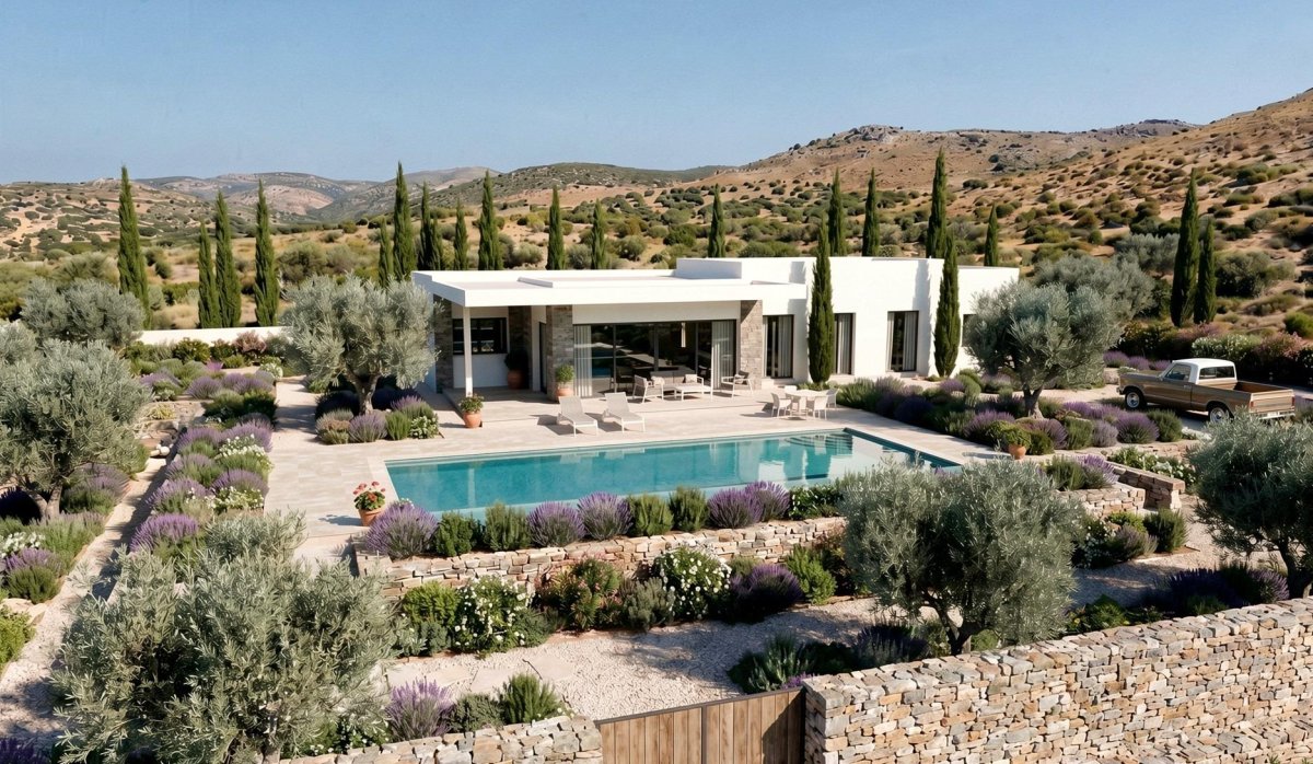 Obra nueva - Villa - Pinoso - Casas Pastor