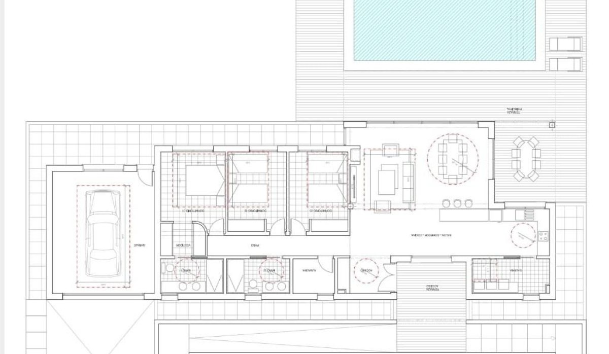 Obra nueva - Villa - Pinoso - Casas Pastor