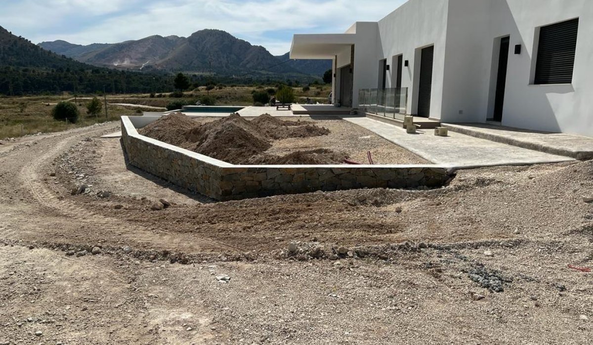 Obra nueva - Villa - Pinoso - Casas Pastor