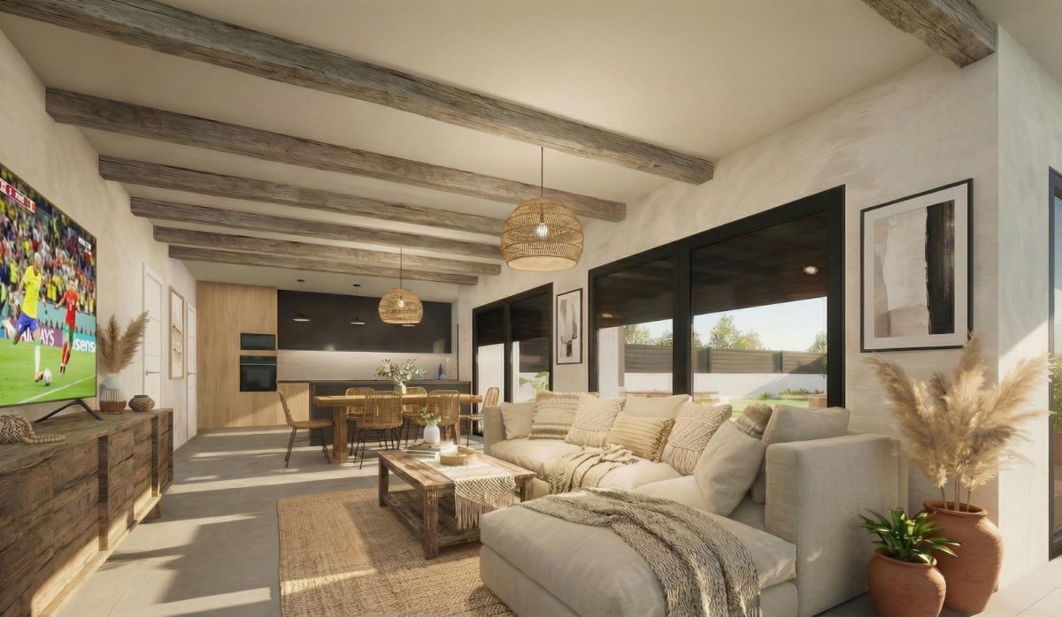 Obra nueva - Villa - Pinoso - Casas Pastor
