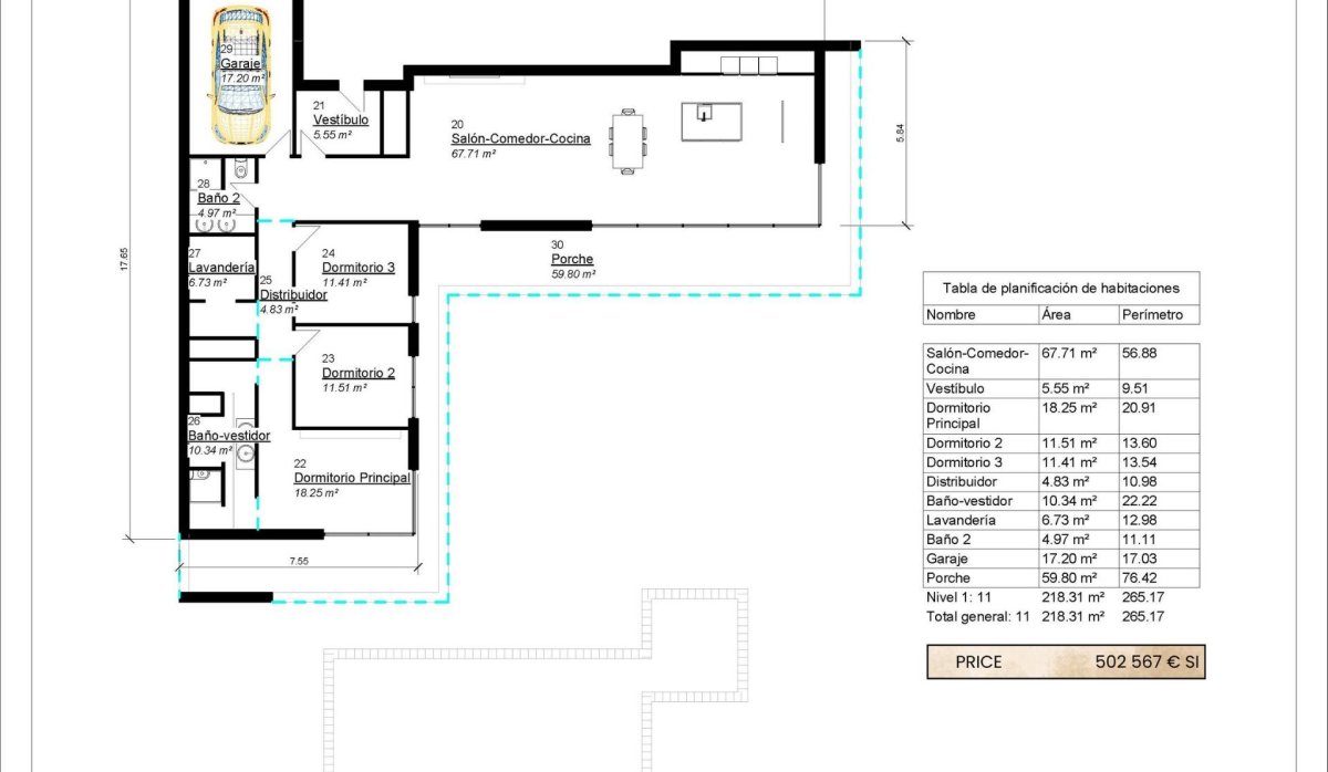 Obra nueva - Villa - Pinoso - Casas Pastor