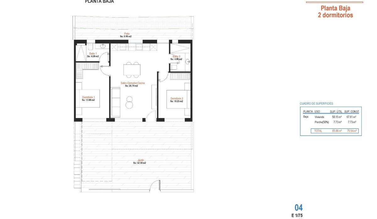 Nouvelle construction - Bungalow - Alhama De Murcia - Condado De Alhama