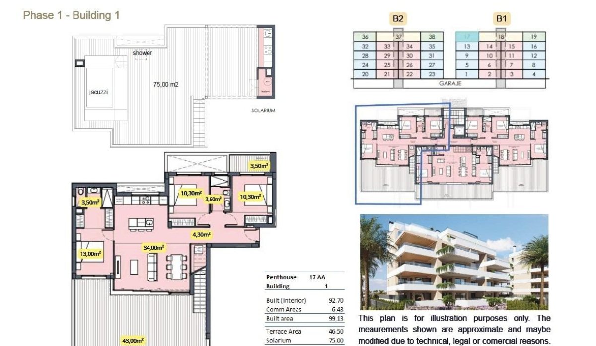 Nouvelle construction - Attique - Torre Pacheco - Santa Rosalia Lake And Life Resort