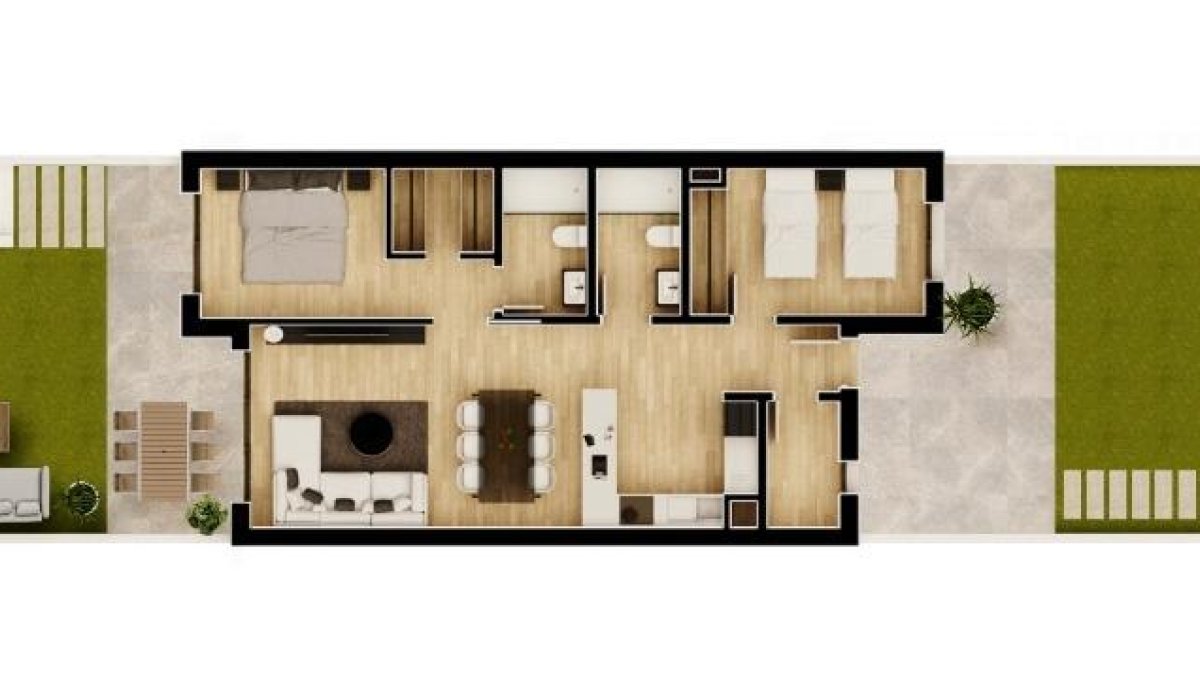 Nouvelle construction - Appartement - Monforte del Cid - Alenda Golf
