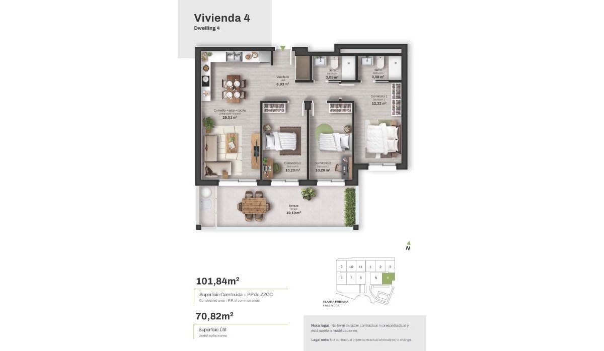 Obra nueva - Apartamento / piso - Mojacar - Descargador
