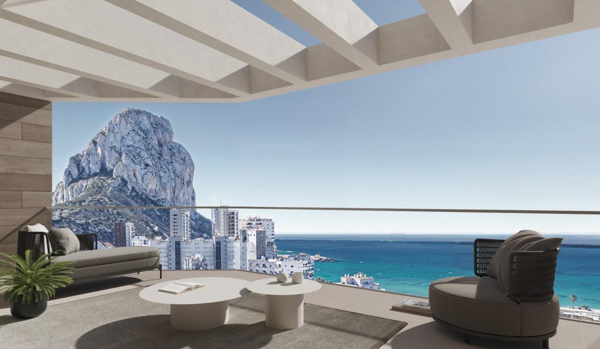 Obra nueva - Ático - Calpe - Playa Arenal