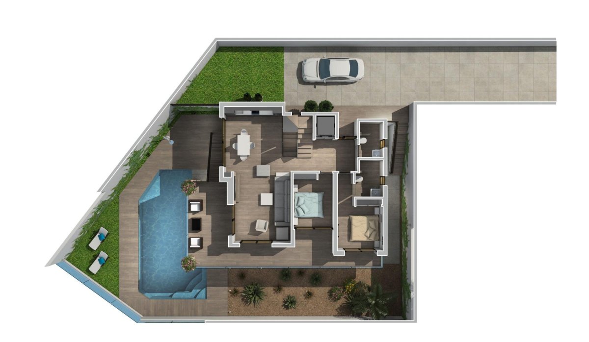 Obra nueva - Villa - Rojales - Golf La Marquesa (Ciudad Quesada)