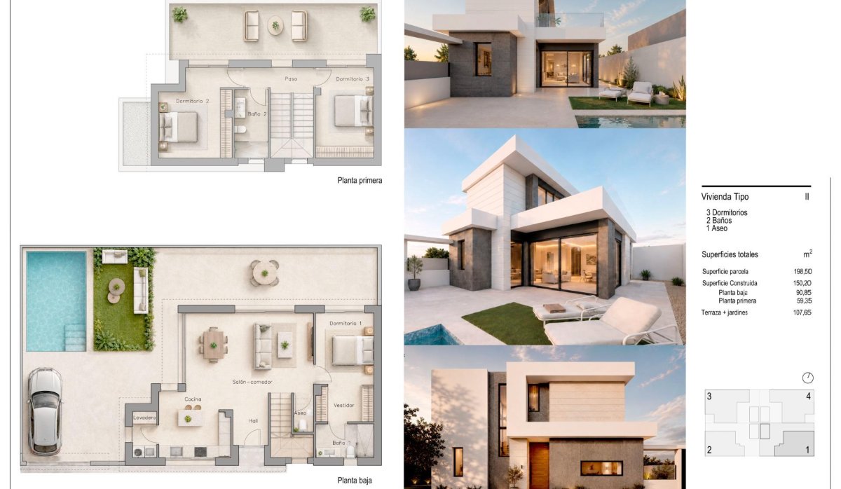 Nouvelle construction - Villa - Pilar de la Horadada - pueblo