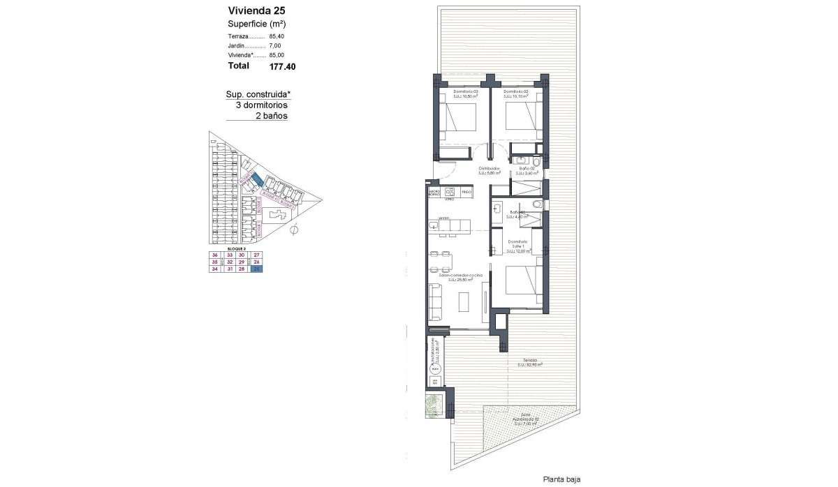 Obra nueva - Apartamento / piso - Los Alcazares - Serena Golf