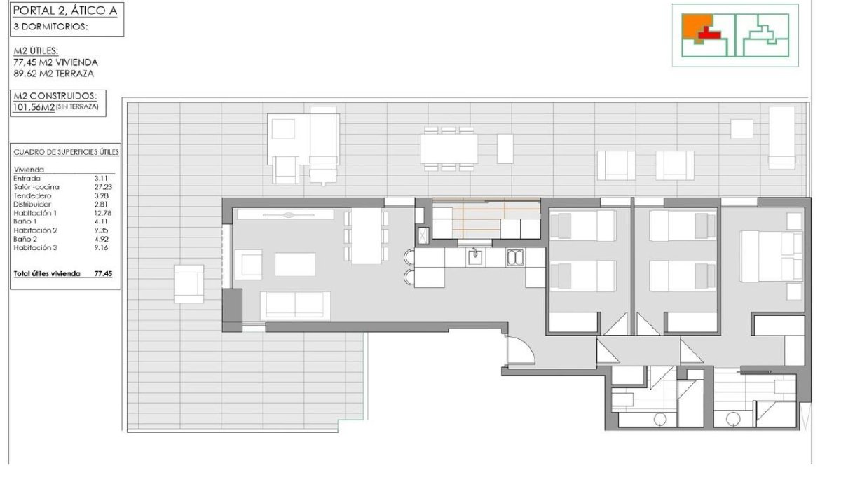 Nouvelle construction - Attique - Jávea Xàbia - Pueblo