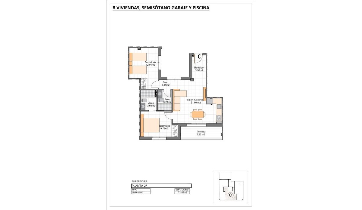 Nouvelle construction - Attique - San Pedro del Pinatar - Lo Pagan